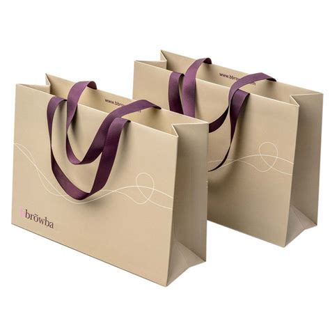 luxury shopping paper bag.